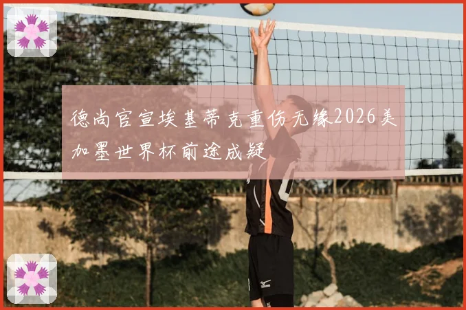 德尚官宣埃基蒂克重伤无缘2026美加墨世界杯前途成疑